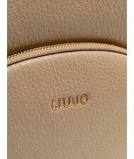 LIUJO MANHATTAN Zaino medio tondo con tasca desert taupe - Borse Donna - 4