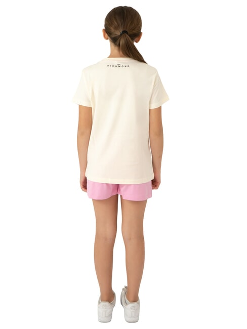 CICAM Completo tuta t-shirt e bermuda milk/pink - Tute bambini