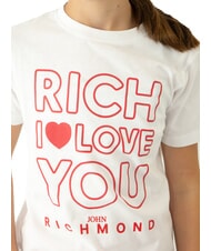 JOHN RICHMOND CICAM Completo tuta t-shirt e bermuda white/red - Tute bambini - 2