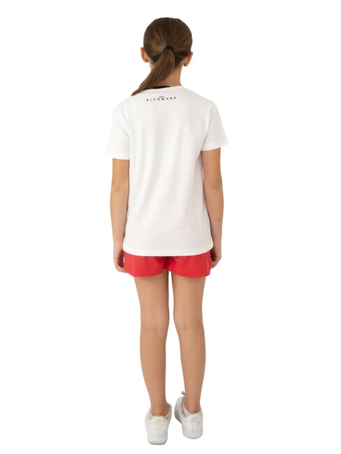 CICAM Completo tuta t-shirt e bermuda white/red - Tute bambini