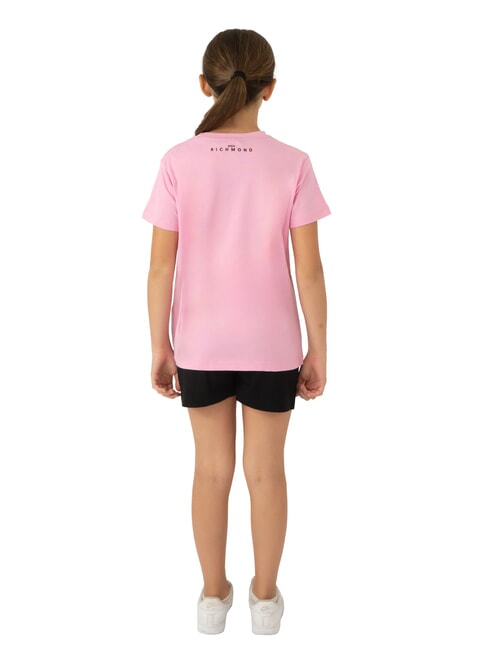 CICAM Completo tuta t-shirt e bermuda pink/black - Tute bambini
