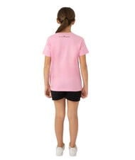 JOHN RICHMOND CICAM Completo tuta t-shirt e bermuda pink/black - Tute bambini - 4