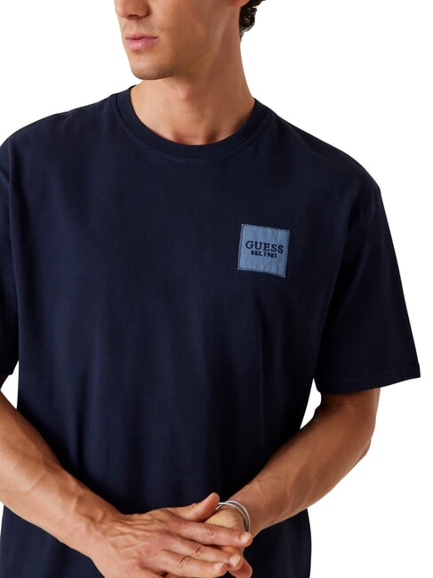 PATCH AT CHEST  T-Shirt in cotone smartblue - T-shirt Uomo