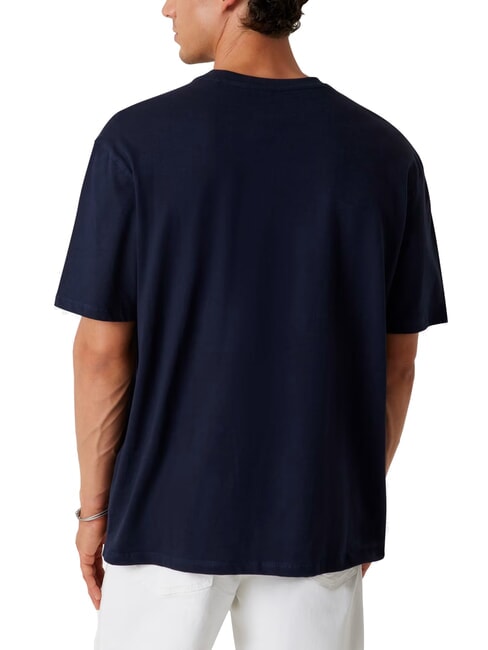 PATCH AT CHEST  T-Shirt in cotone smartblue - T-shirt Uomo