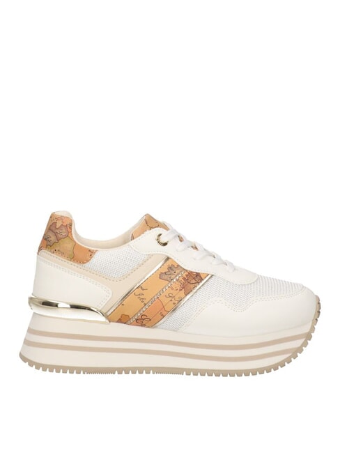 GEO JR Sneakers platform Bianco/Geo Beige - Scarpe Donna