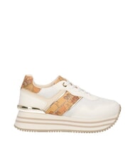 ALVIERO MARTINI PRIMA CLASSE GEO JR Sneakers platform Bianco/Geo Beige - Scarpe Donna - 2