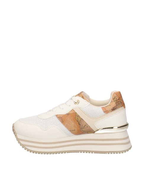 GEO JR Sneakers platform Bianco/Geo Beige - Scarpe Donna