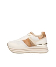 ALVIERO MARTINI PRIMA CLASSE GEO JR Sneakers platform Bianco/Geo Beige - Scarpe Donna - 3