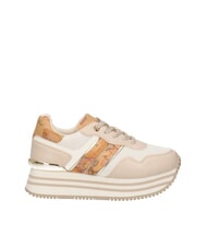 ALVIERO MARTINI PRIMA CLASSE GEO JR Sneakers platform sabbia/geo beige - Scarpe Donna - 2