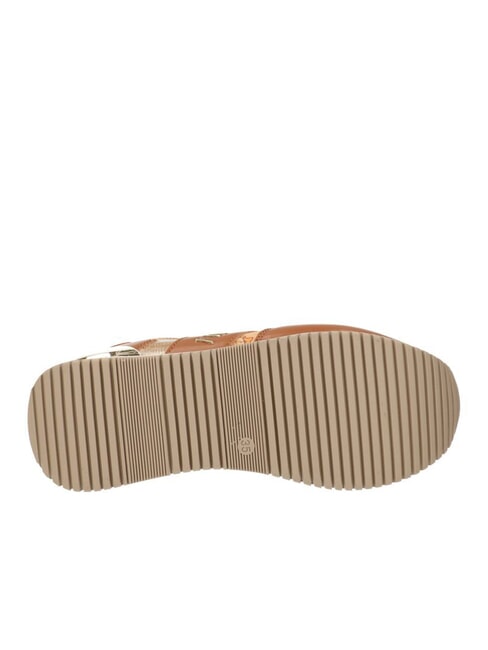 GEO JR Sneakers platform logo laterale Cuoio/Geo Beige - Scarpe Donna