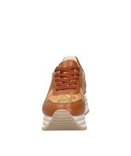ALVIERO MARTINI PRIMA CLASSE GEO JR Sneakers platform logo laterale Cuoio/Geo Beige - Scarpe Donna - 5