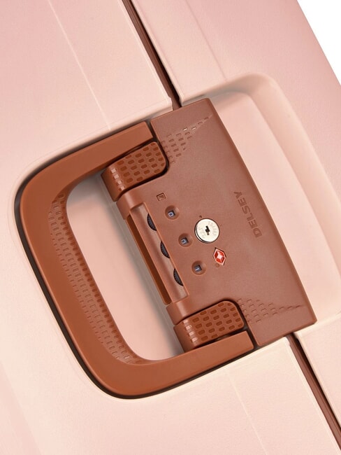 MONCEY MR Trolley Bagaglio a Mano Slim rosa - Bagagli a mano