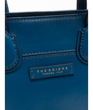 THE BRIDGE ELETTRA Borsa a mano in pelle con tracolla jeans abb. oro - Borse Donna - 3