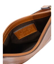 THE BRIDGE DANTE  Necessaire in pelle cognac/oro - Bustine & Necessaire - 5
