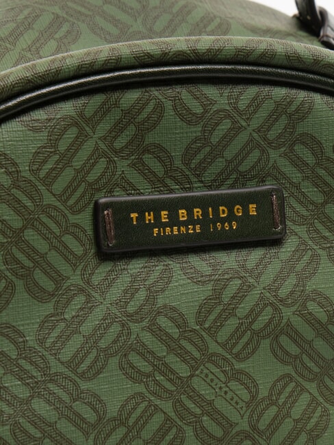 ANNA  Zaino Donna derby green abb. oro - Borse Donna