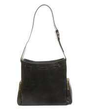 THE BRIDGE CARLOTTA Borsa sacca in pelle con tasche Nero Oro - Borse Donna - 4