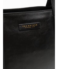 THE BRIDGE CARLOTTA Borsa shopping in pelle Nero Oro - Borse Donna - 3