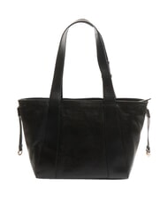 THE BRIDGE CARLOTTA Borsa shopping in pelle Nero Oro - Borse Donna - 4