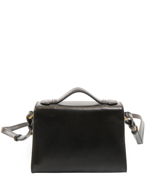 IRENE  Mini Bag a tracolla, in pelle Nero Oro - Borse Donna