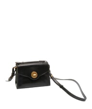 THE BRIDGE IRENE  Mini Bag a tracolla, in pelle Nero Oro - Borse Donna - 4