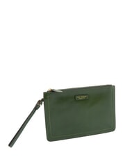 THE BRIDGE FIONA Pochette piatta in pelle con polsierina verde inglese abb. oro - Borse Donna - 2