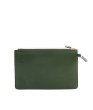 THE BRIDGE FIONA Pochette piatta in pelle con polsierina verde inglese abb. oro - Borse Donna - 3