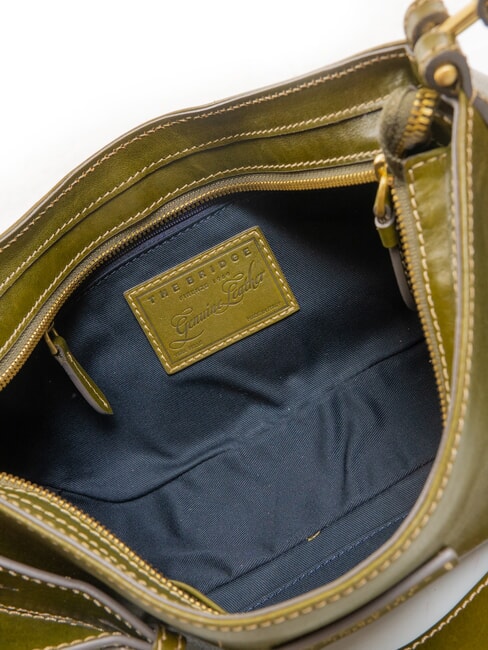 GIORGIA Borsa a spalla in pelle timo abb oro - Borse Donna