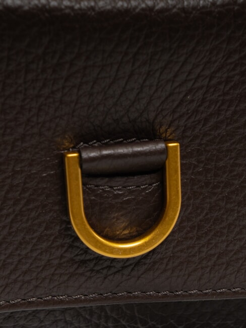 MARISOL Borsa a tracolla, in pelle espresso - Borse Donna