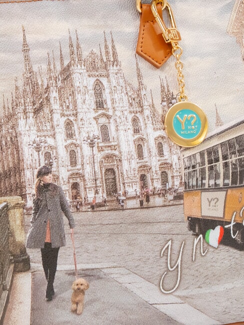 YESBAG Borsa a spalla con tracolla milano - Borse Donna