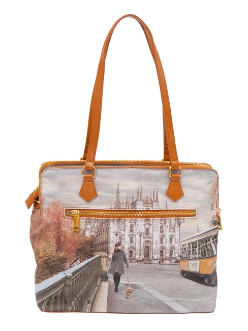 YESBAG Borsa a spalla con tracolla milano - Borse Donna