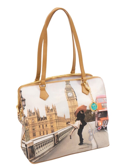 YESBAG Borsa a spalla con tracolla london love - Borse Donna