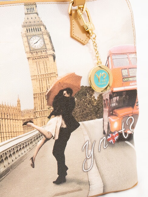 YESBAG Borsa a spalla con tracolla london love - Borse Donna