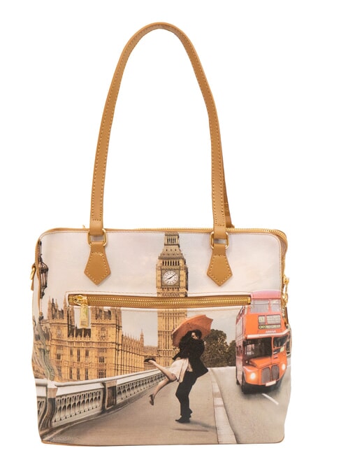 YESBAG Borsa a spalla con tracolla london love - Borse Donna