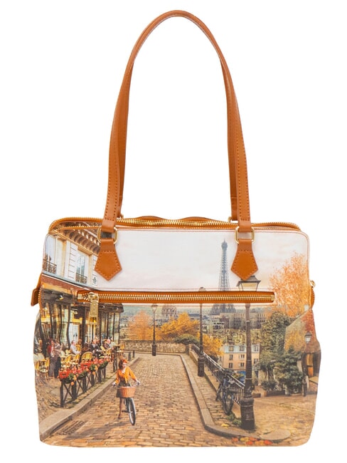 YESBAG Borsa a spalla con tracolla romantic paris - Borse Donna