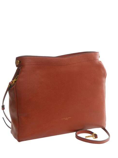 OTTAVIA Borsa a tracolla, in pelle brick red - Borse Donna