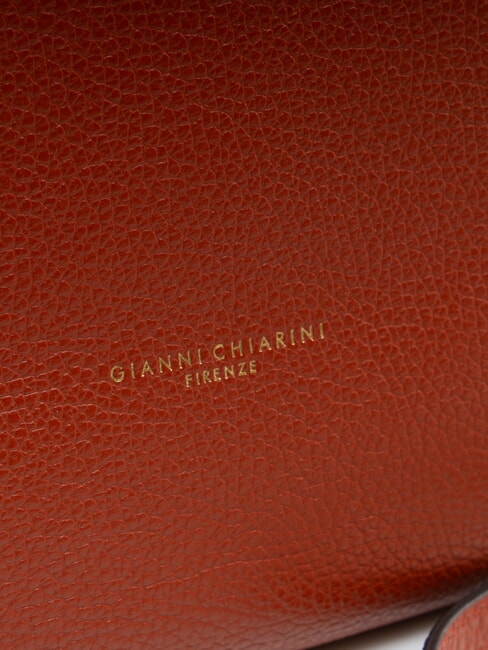 OTTAVIA Borsa a tracolla, in pelle brick red - Borse Donna