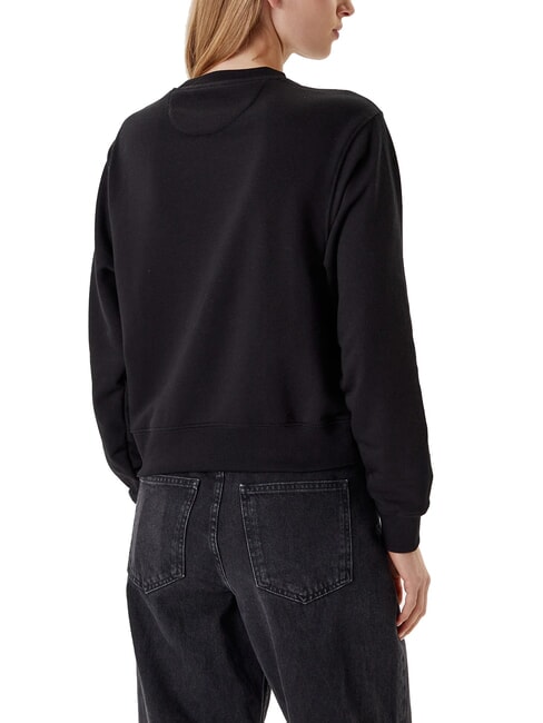 STUDDED LOVE Felpa girocollo con stampa a borchiette jetbla - Felpe Donna