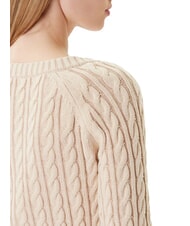 GUESS GISELLE Cardigan a trecce con bottoni cream vanise - Maglie Donna - 3