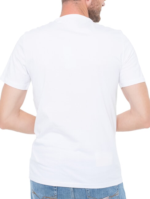 CHEST BOX T-shirt in cotone con stampa purwhite - T-shirt Uomo