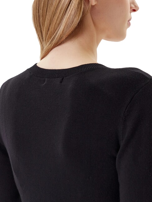 KENZIE LOGO Maglioncino scollo a V jetbla - Maglie Donna