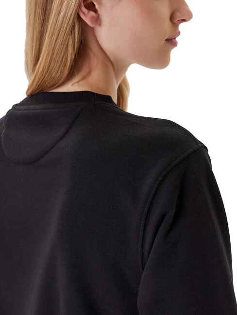 STUDDED LOVE Felpa girocollo con stampa a borchiette jetbla - Felpe Donna