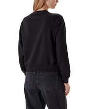 GUESS STUDDED LOVE Felpa girocollo con stampa a borchiette - Felpe Donna