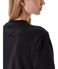 GUESS STUDDED LOVE Felpa girocollo con stampa a borchiette jetbla - Felpe Donna - 4