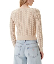 GUESS GISELLE Cardigan a trecce con bottoni - Maglie Donna