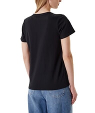 GUESS FLOWER BLING T-shirt con stampa e applicazione - T-shirt e Top Donna