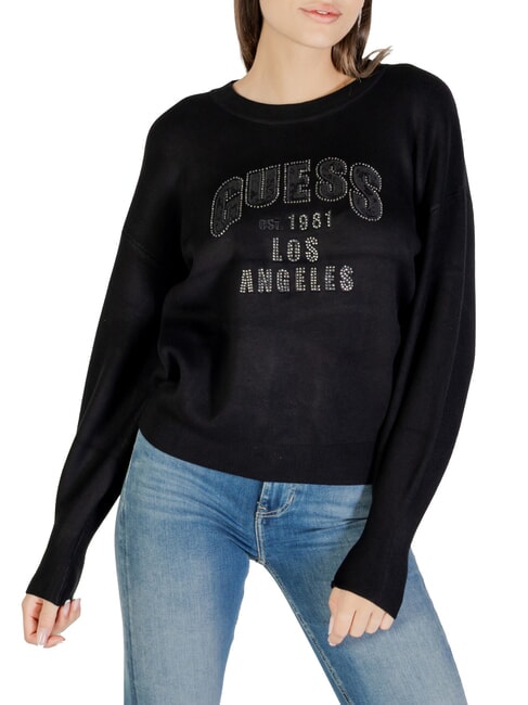 LEIGHTON LOGO Maglione a girocollo jetbla - Maglie Donna