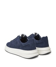 GUESS ELBA  Sneakers in pelle blue - Scarpe Uomo - 3