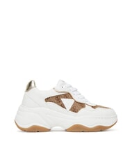 GUESS HAPYY4  Sneakers Beige/Brown - Scarpe Donna - 2