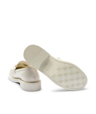 GUESS SHUTTLE  Mocassini in pelle avorio - Scarpe Donna - 4