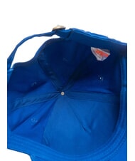 SUN68 LOGO Cappello modello baseball in cotone blue - Cappelli - 4